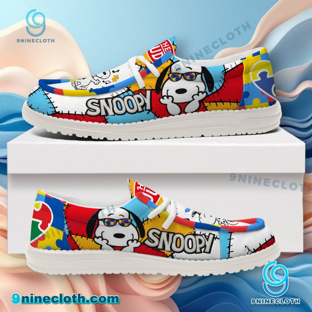 Snoopy Lace Up Loafers 2026
