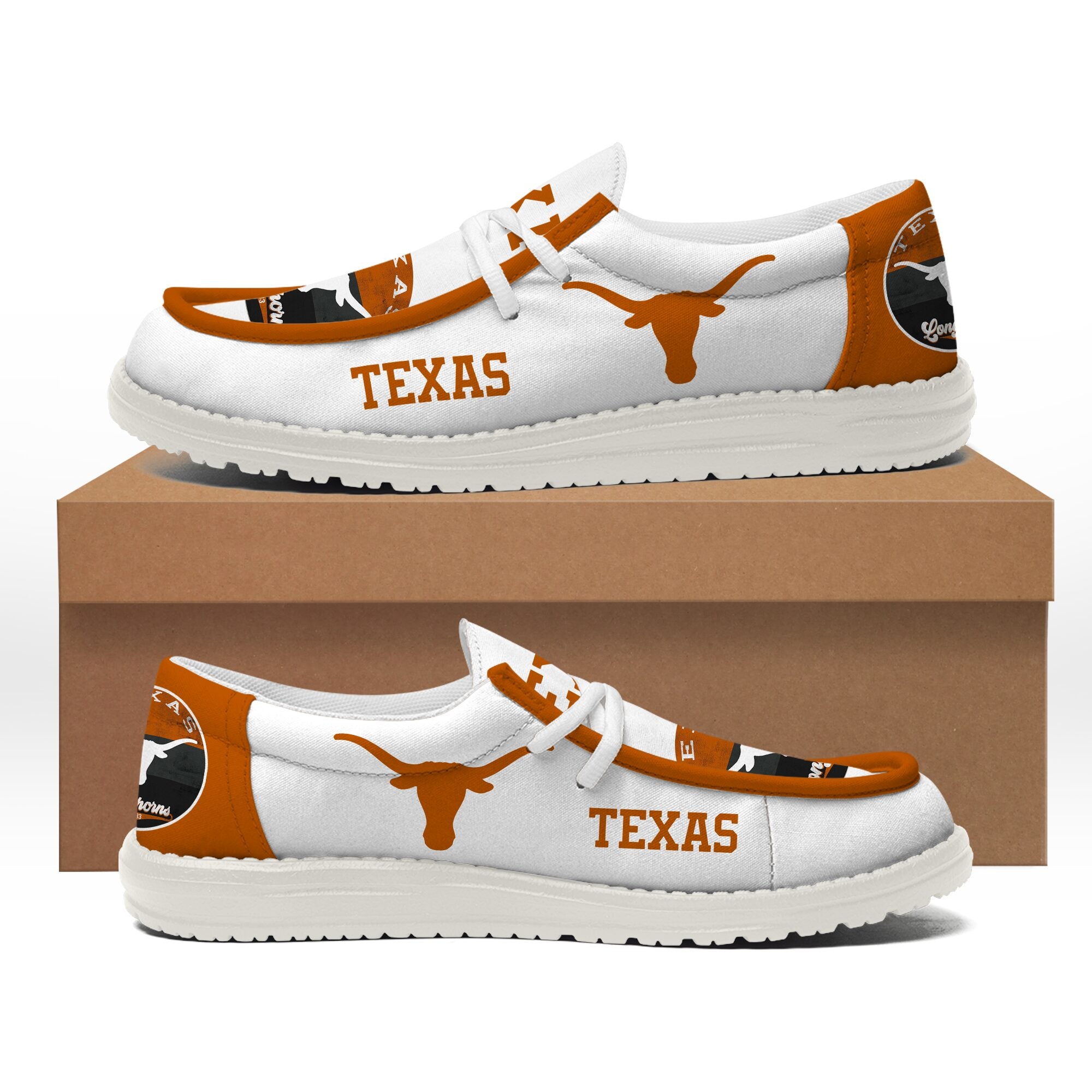 Texas Longhorns Lace Up Loafers 2026