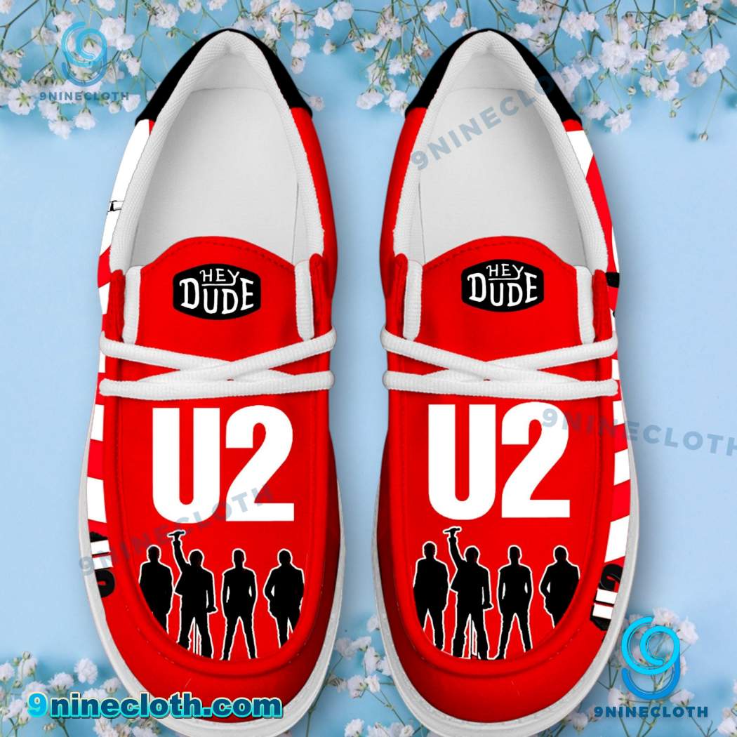 U2 Band Lace Up Loafers 2026