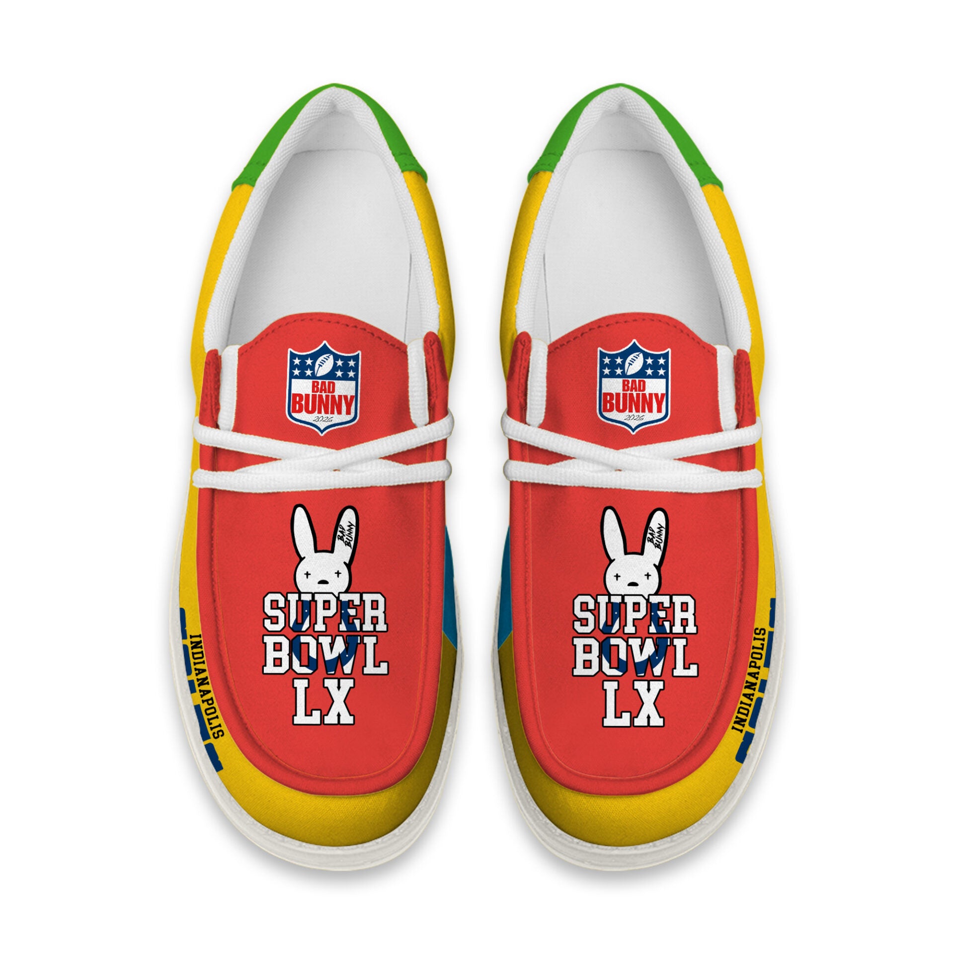 Indianapolis Colts Lace Up Loafers 2026