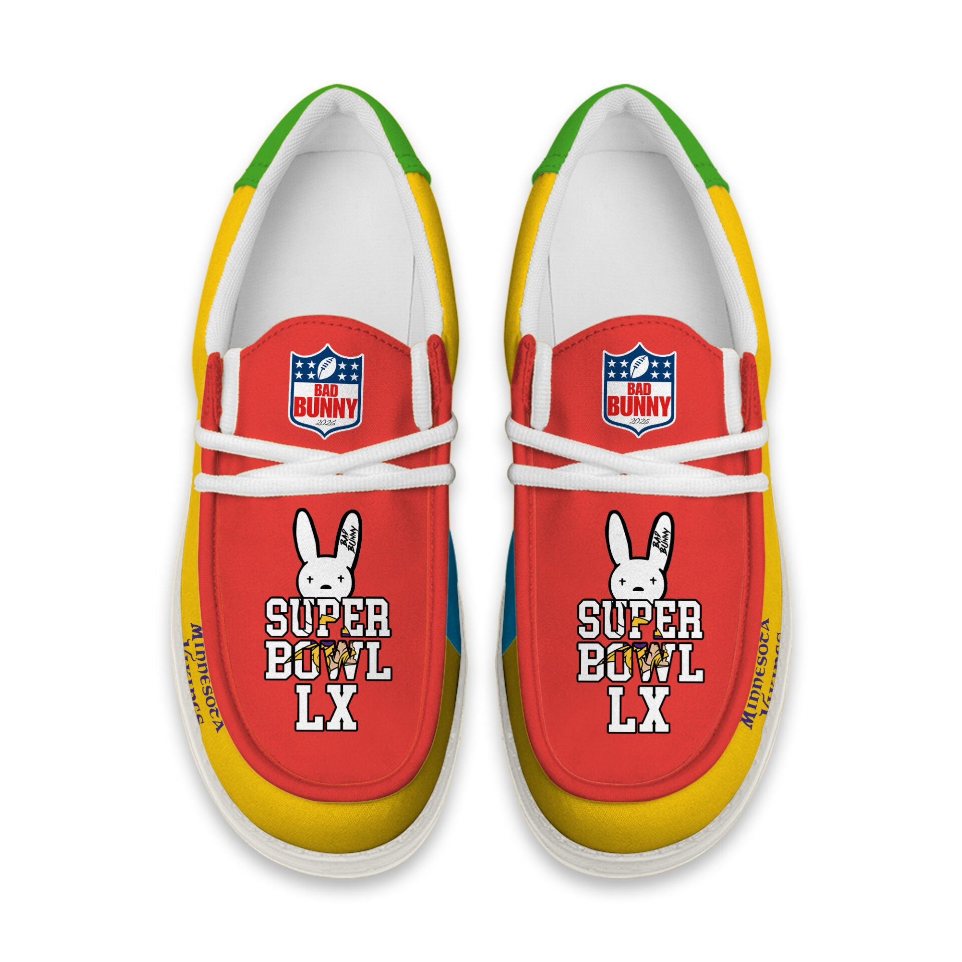 Minnesota Vikings Lace Up Loafers 2026