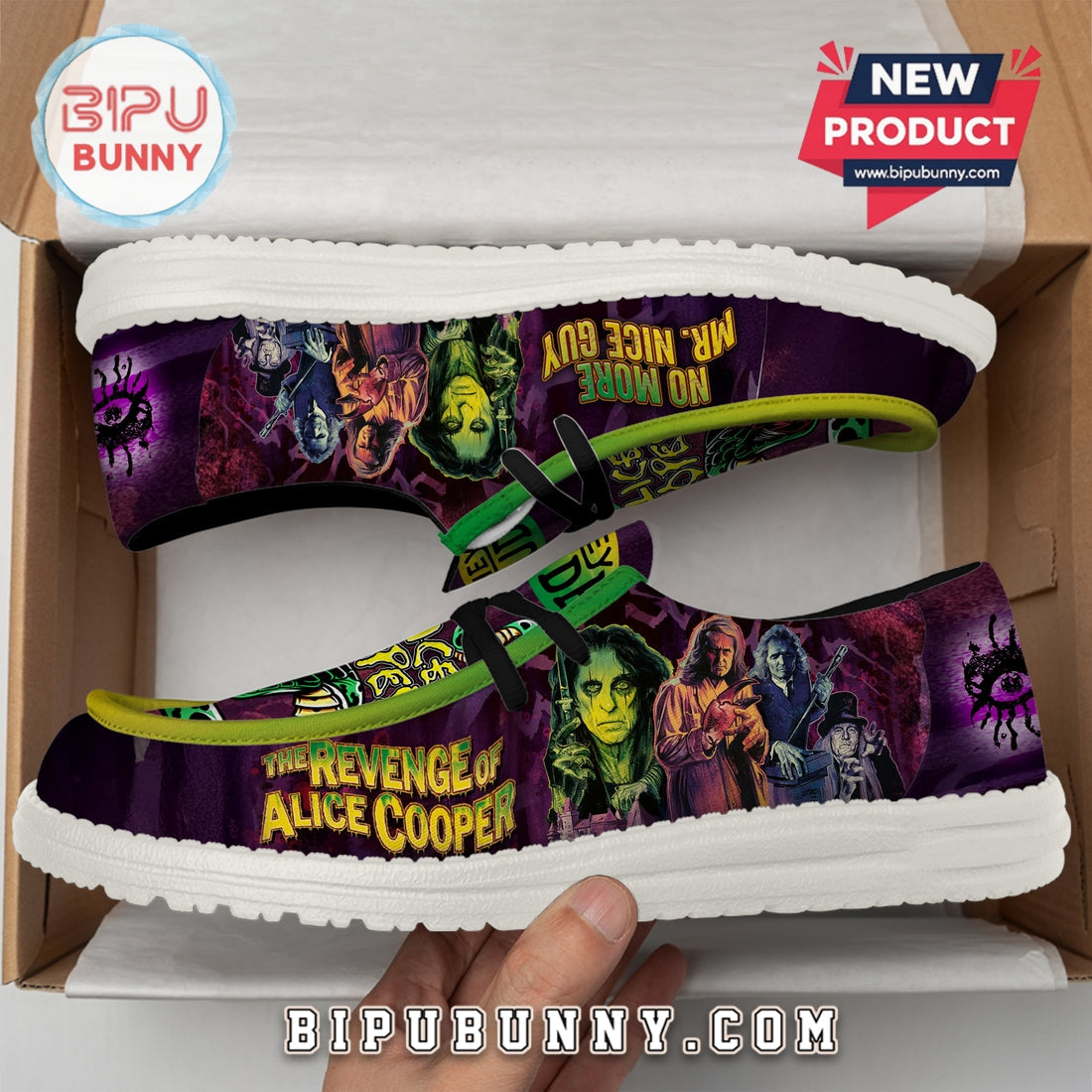 Alice Cooper Lace Up Loafers 2026