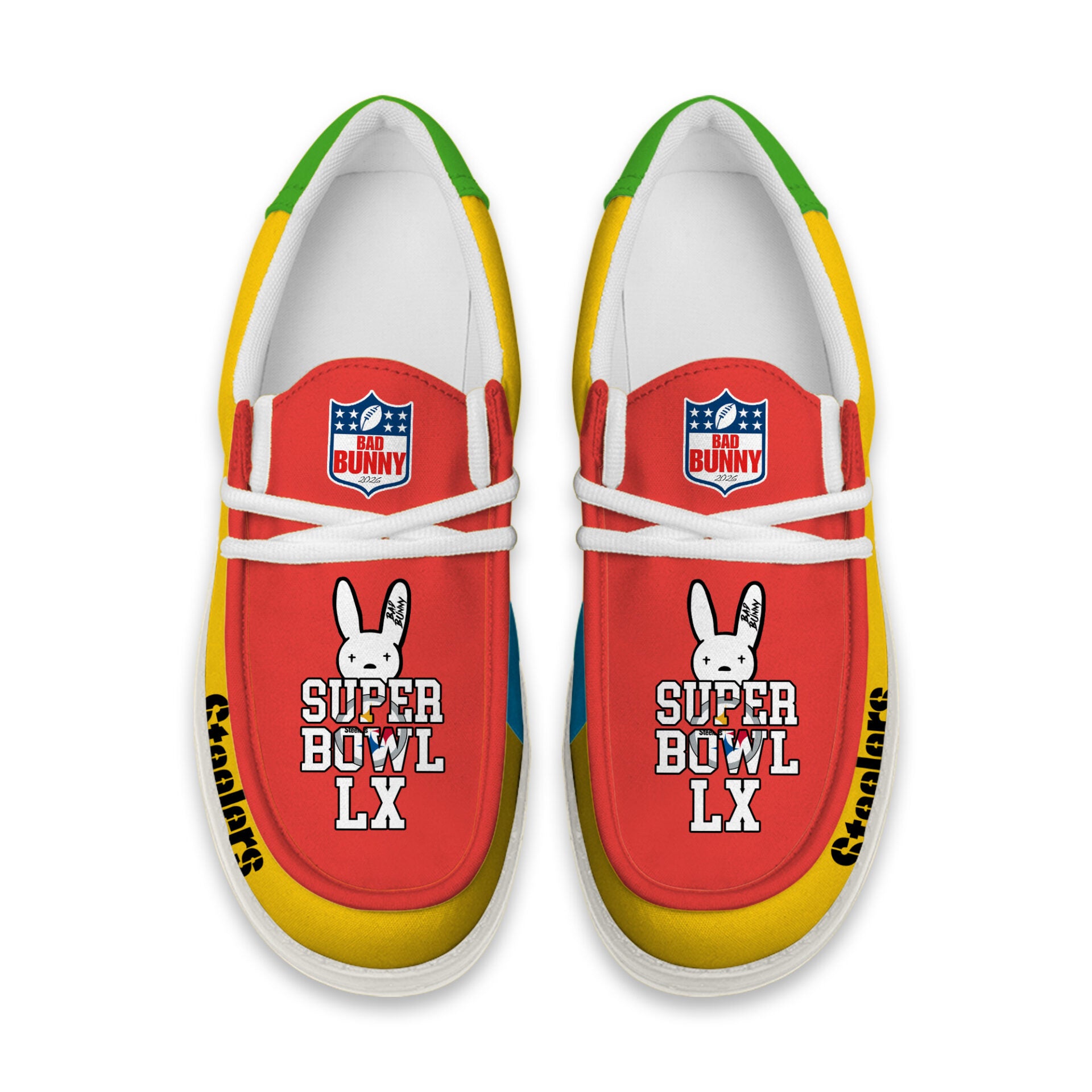 Pittsburgh Steelers Lace Up Loafers 2026