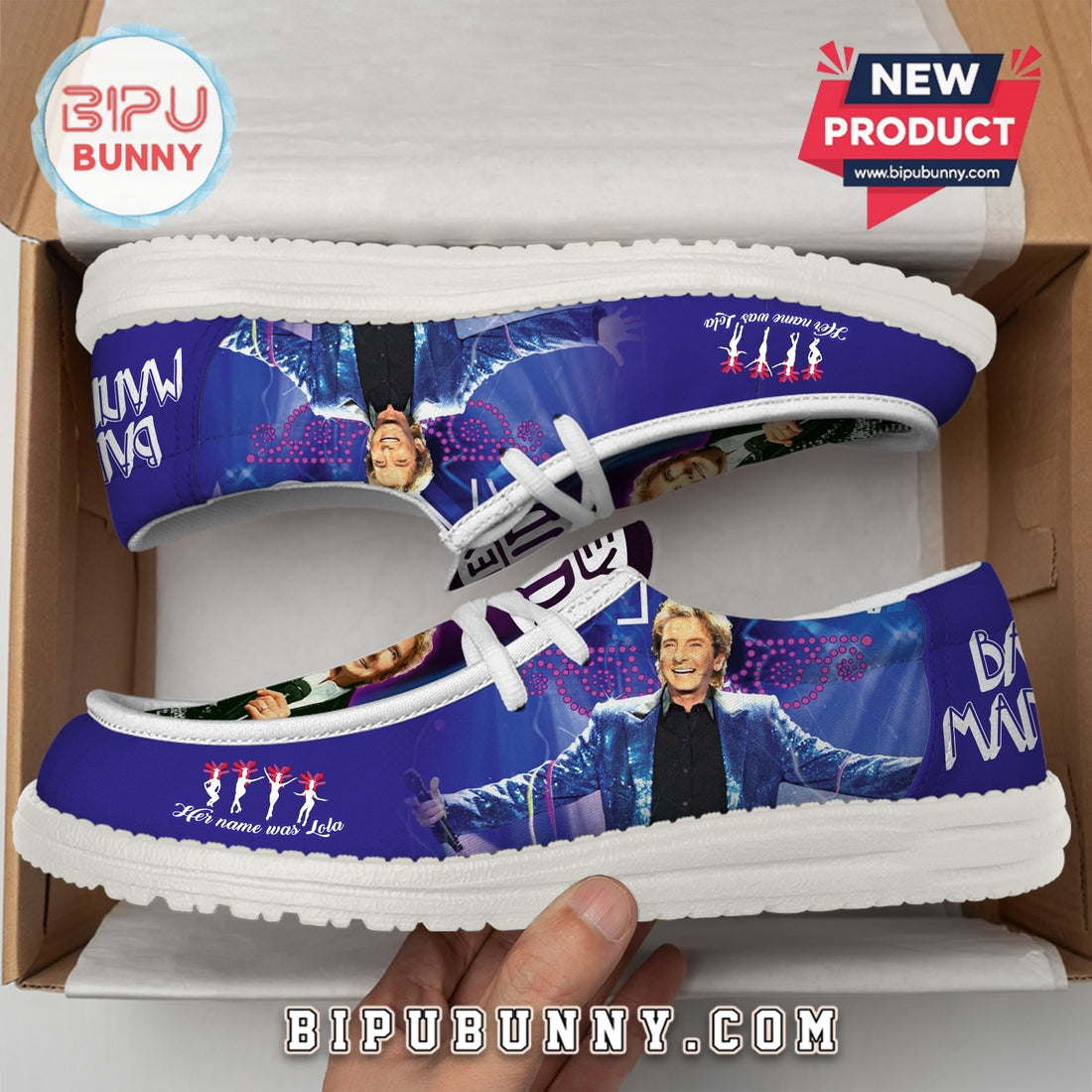 Barry Manilow Lace Up Loafers 2026