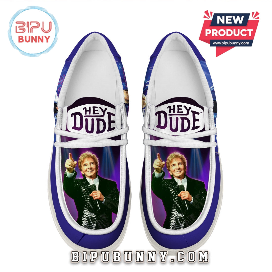 Barry Manilow Lace Up Loafers 2026