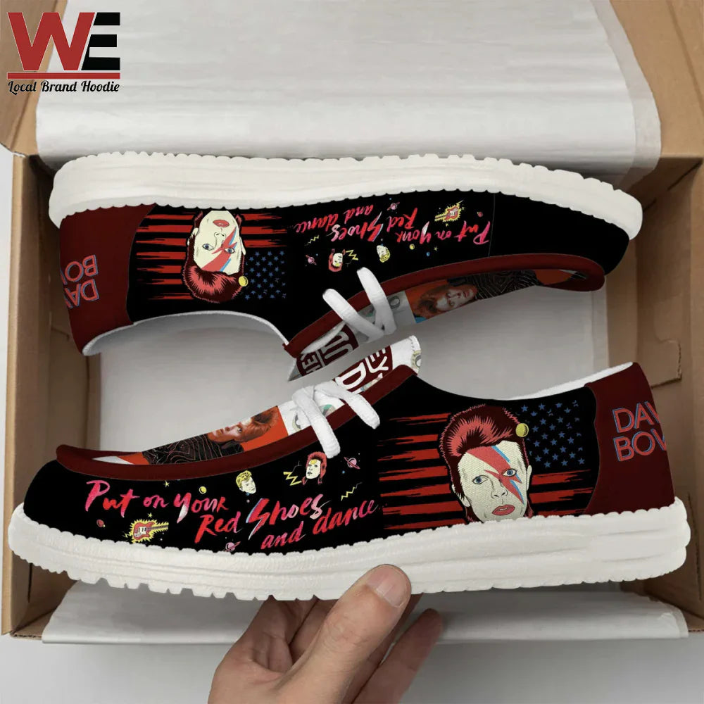 David Bowie Lace Up Loafers 2026