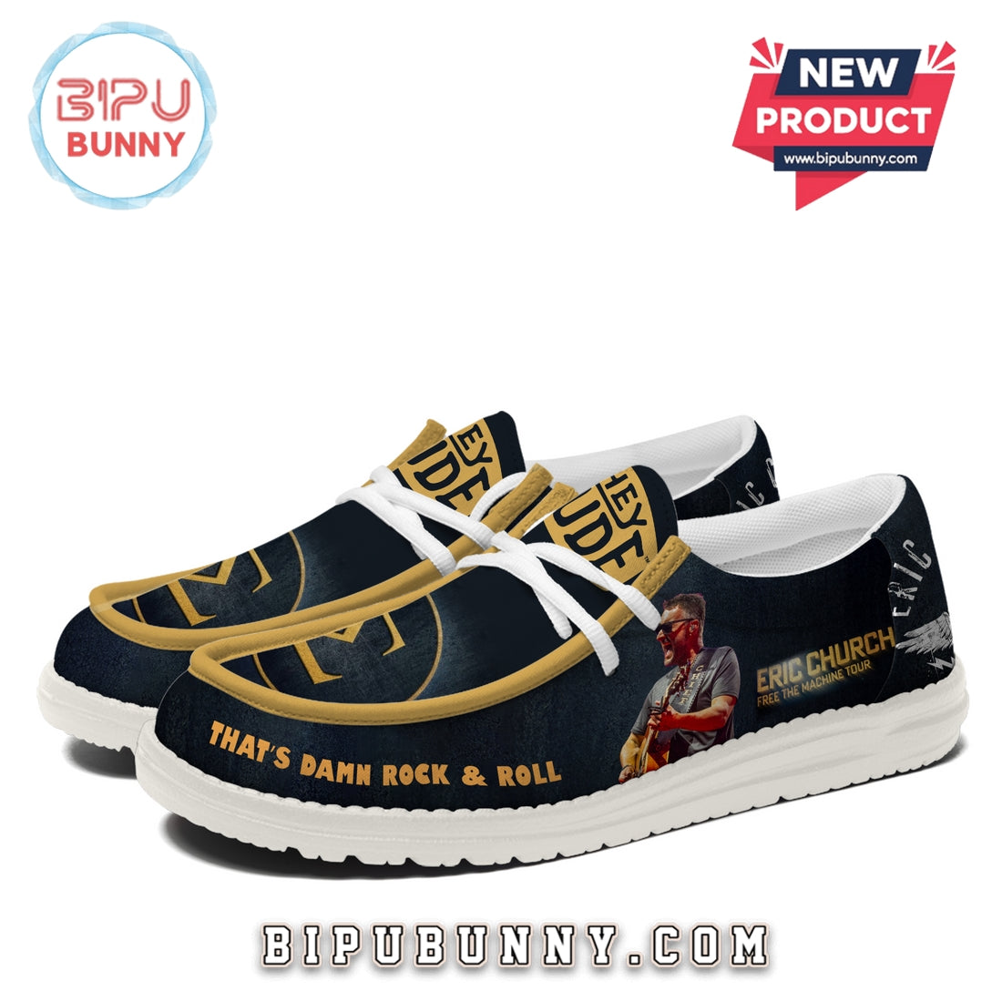 Eric Church Lace Up Loafers 2026