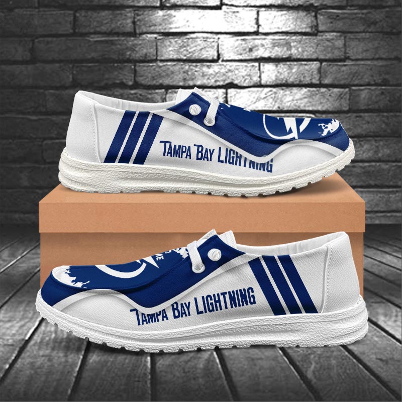 Tampa Bay Lightning Lace Up Loafers Shoes 2026