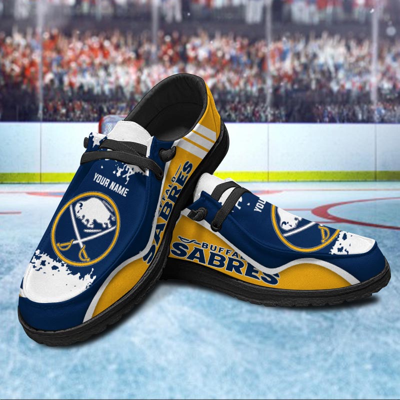 Buffalo Sabres Lace Up Loafers Shoes 2026