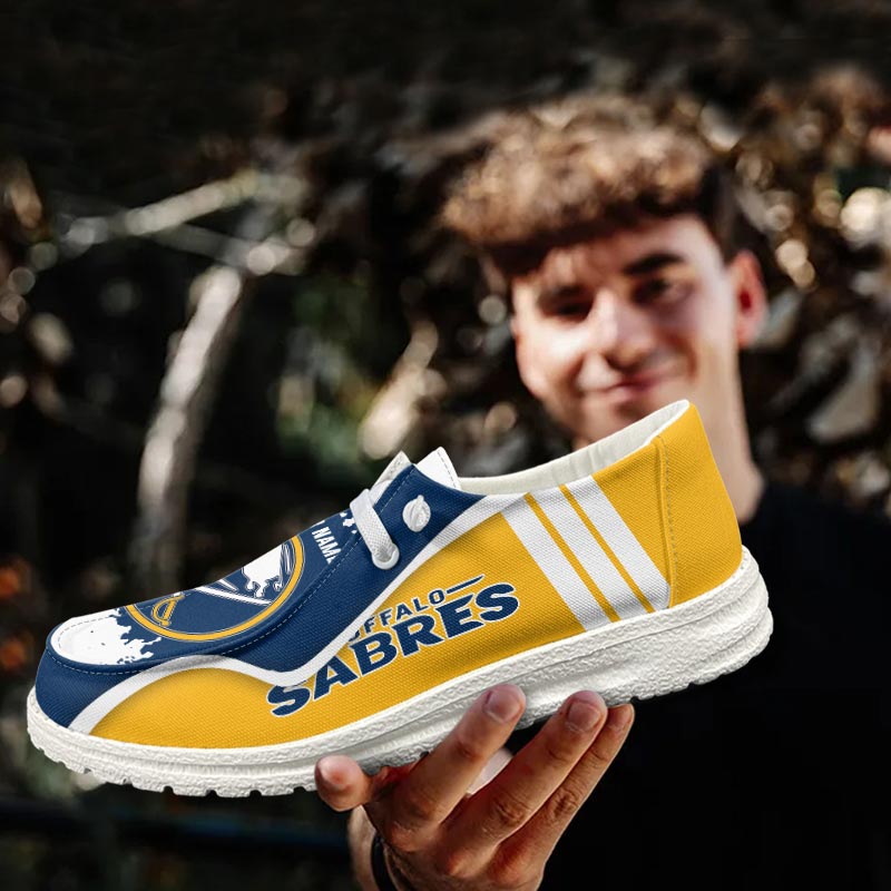 Buffalo Sabres Lace Up Loafers Shoes 2026