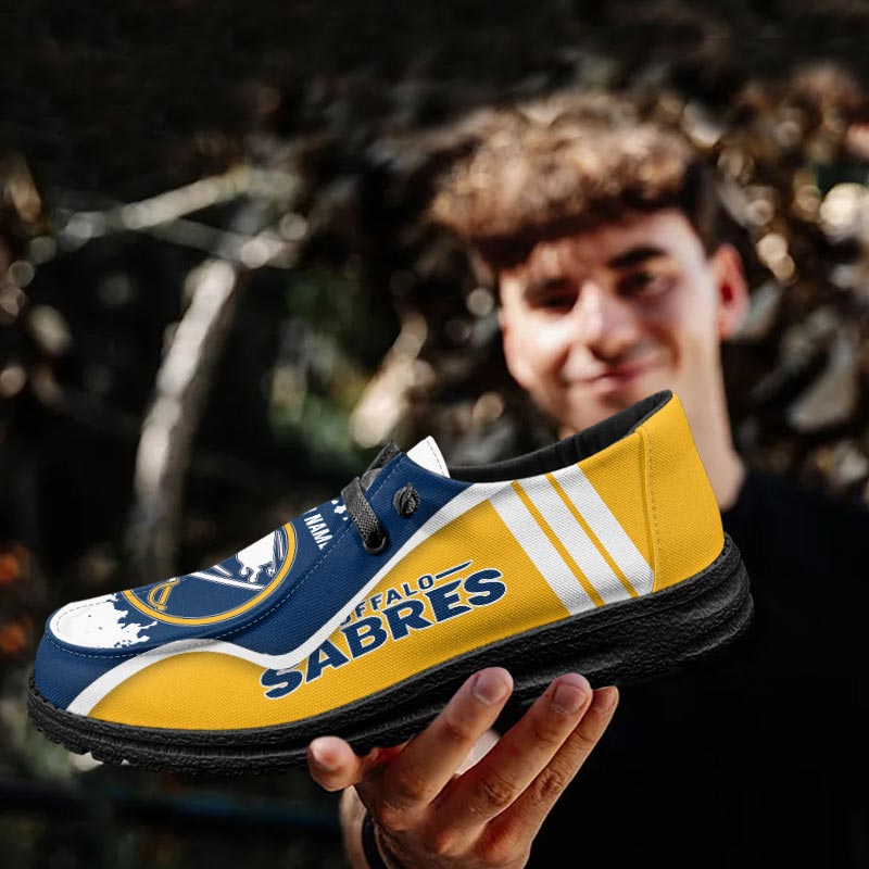 Buffalo Sabres Lace Up Loafers Shoes 2026