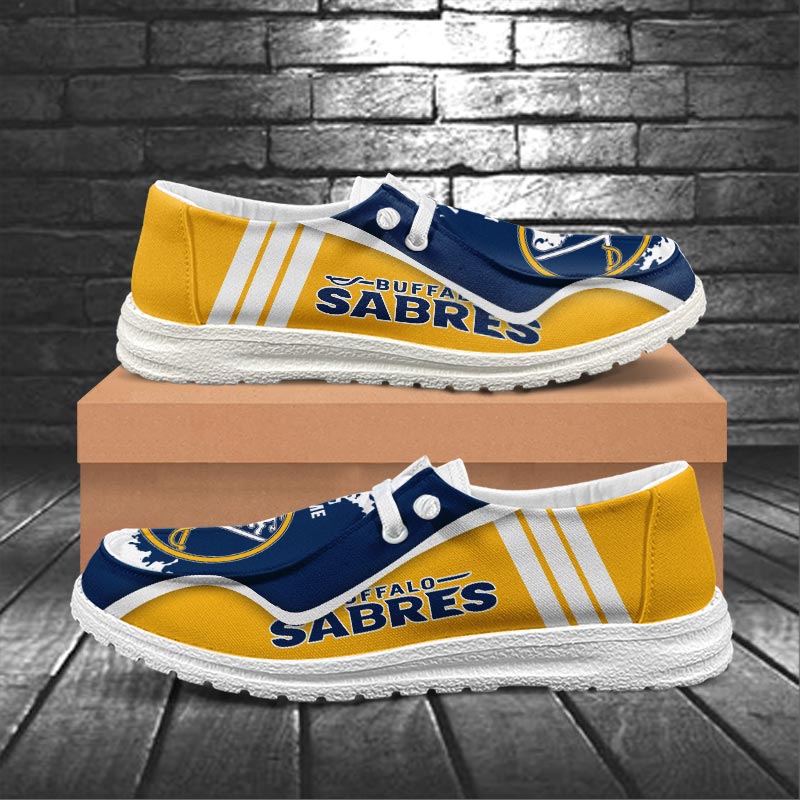 Buffalo Sabres Lace Up Loafers Shoes 2026