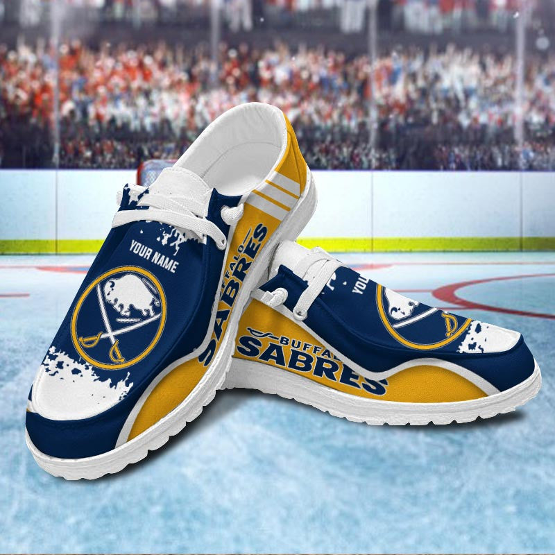 Buffalo Sabres Lace Up Loafers Shoes 2026