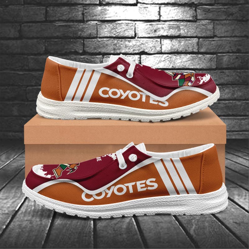Arizona Coyotes Lace Up Loafers Shoes 2026