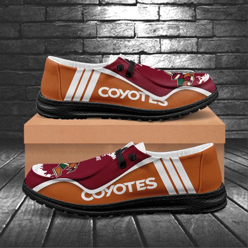 Arizona Coyotes Lace Up Loafers Shoes 2026