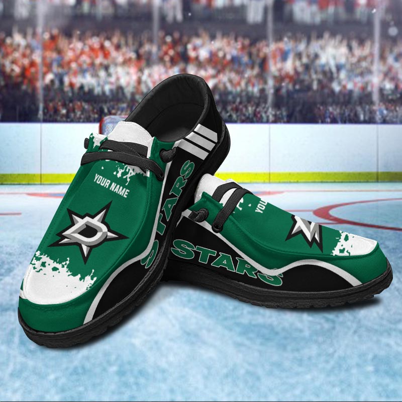 Dallas Stars Lace Up Loafers Shoes 2026