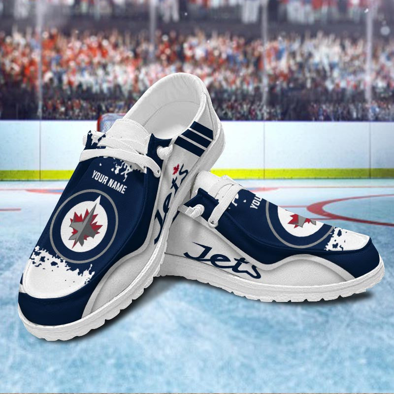 Winnipeg Jets Lace Up Loafers 2026