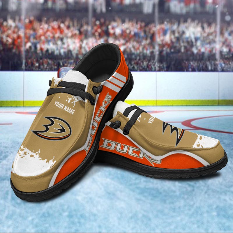 Anaheim Ducks Lace Up Loafers Shoes 2026