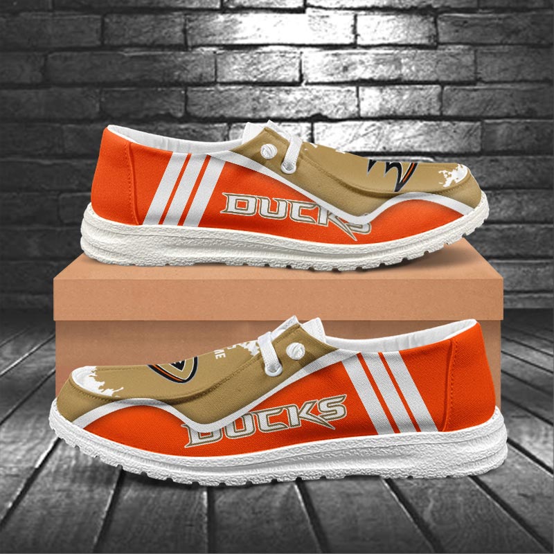 Anaheim Ducks Lace Up Loafers Shoes 2026
