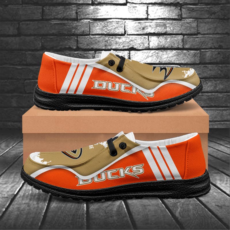 Anaheim Ducks Lace Up Loafers Shoes 2026