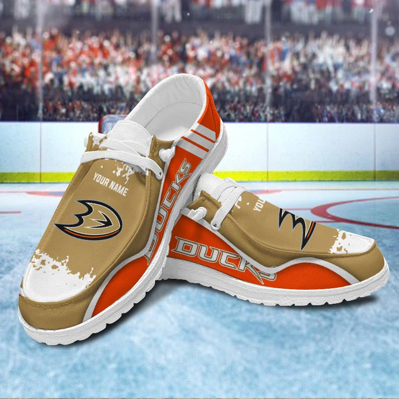 Anaheim Ducks Lace Up Loafers Shoes 2026