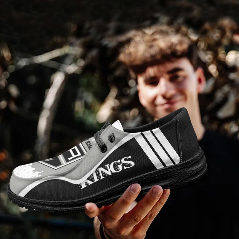 Los Angeles Kings Lace Up Loafers Shoes 2026