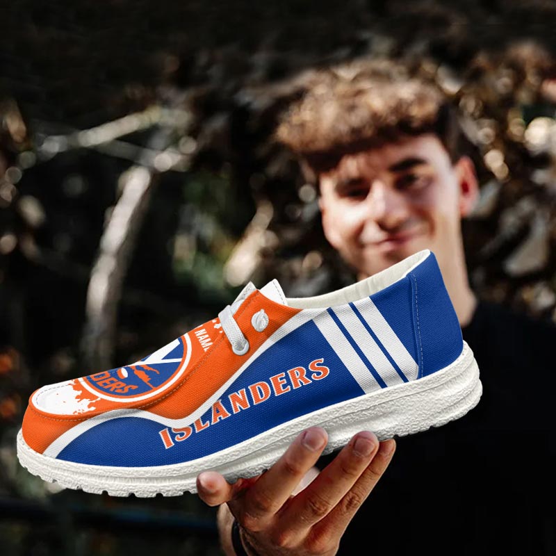 New York Islanders Lace Up Loafers Shoes 2026