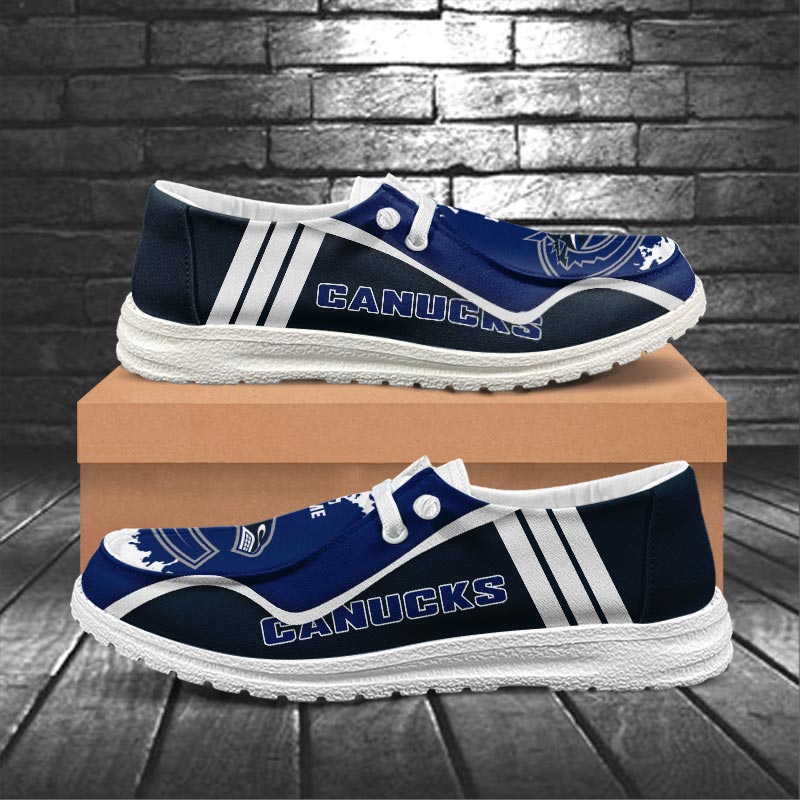 Vancouver Canucks Lace Up Loafers Shoes 2026