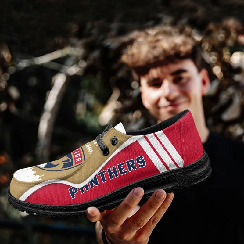 Florida Panthers Lace Up Loafers Shoes 2026