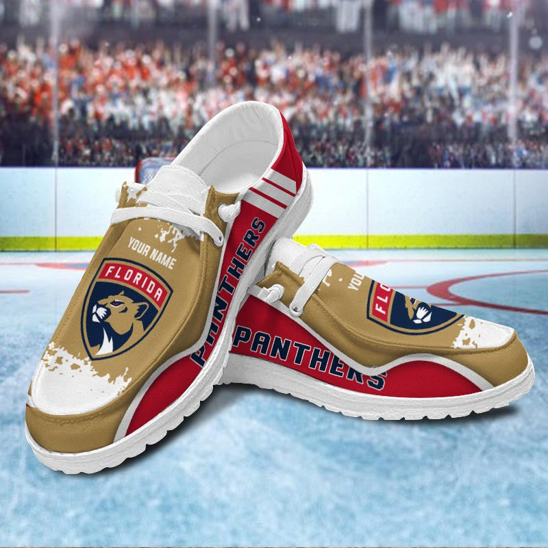 Florida Panthers Lace Up Loafers Shoes 2026