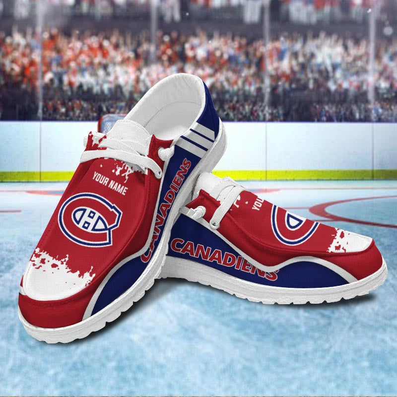 Montreal Canadiens Lace Up Loafers Shoes 2026