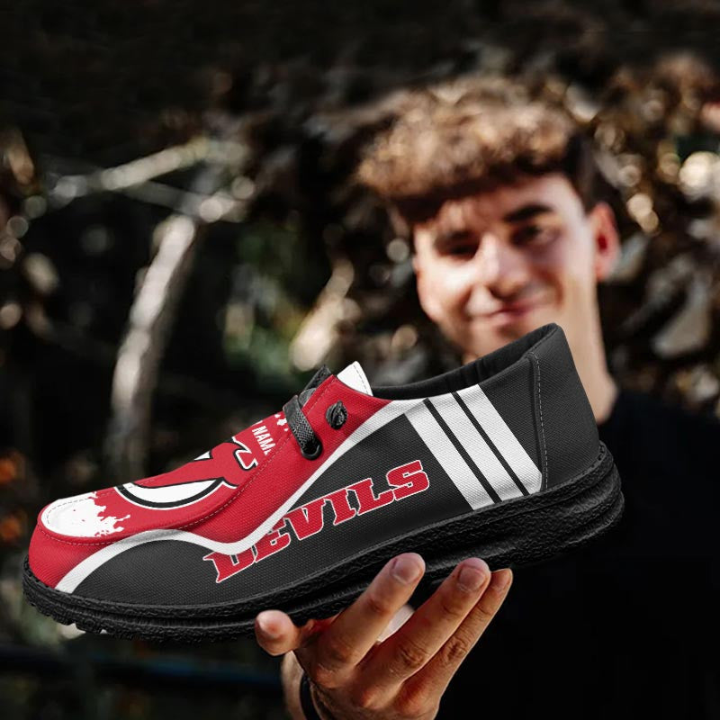 New Jersey Devils Lace Up Loafers Shoes 2026
