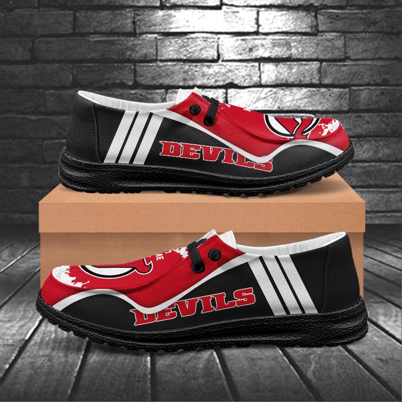 New Jersey Devils Lace Up Loafers Shoes 2026