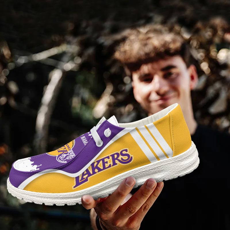 Los Angeles Lakers Lace Up Loafers 2026