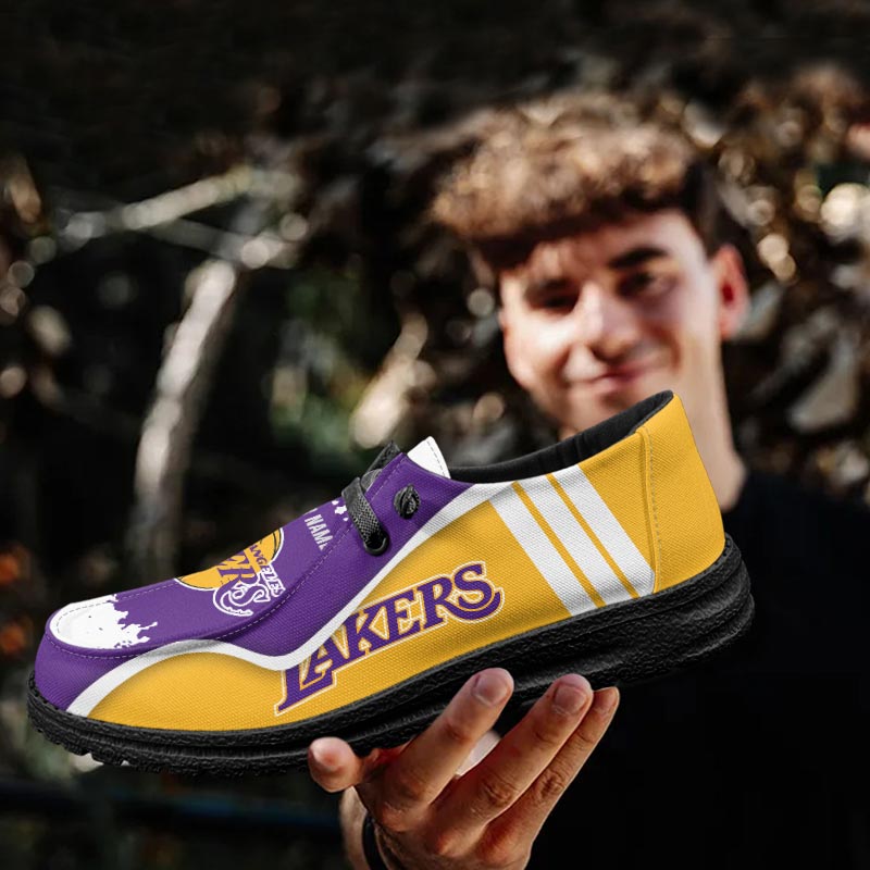 Los Angeles Lakers Lace Up Loafers 2026