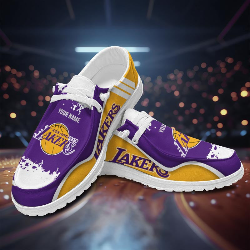 Los Angeles Lakers Lace Up Loafers 2026