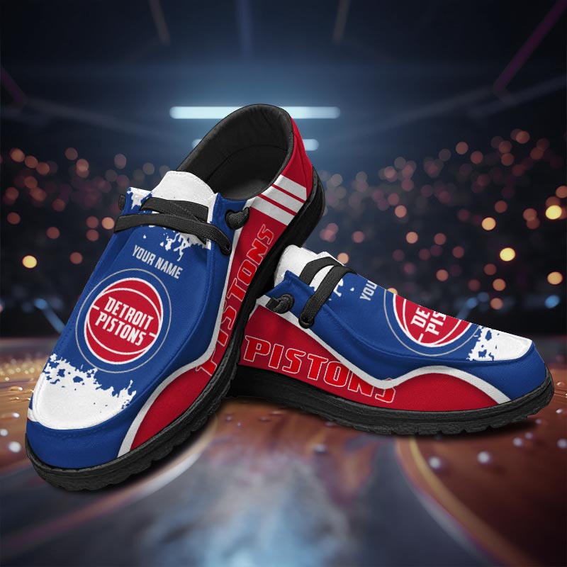 Detroit Pistons Lace Up Loafers 2026
