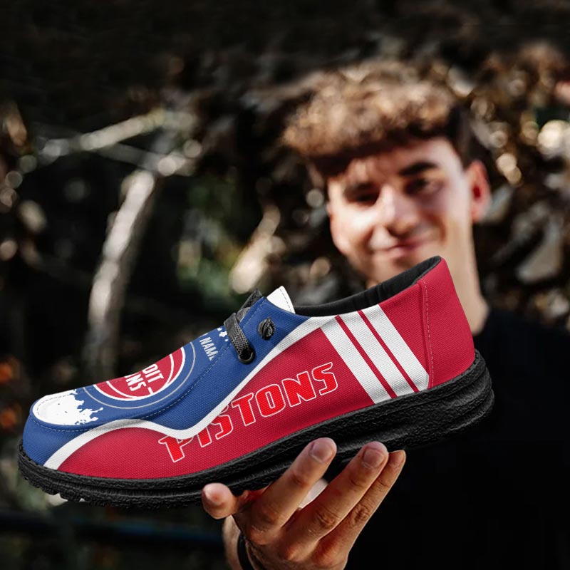 Detroit Pistons Lace Up Loafers 2026