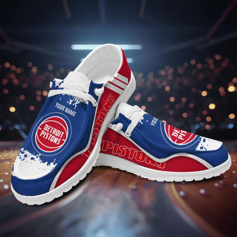 Detroit Pistons Lace Up Loafers 2026