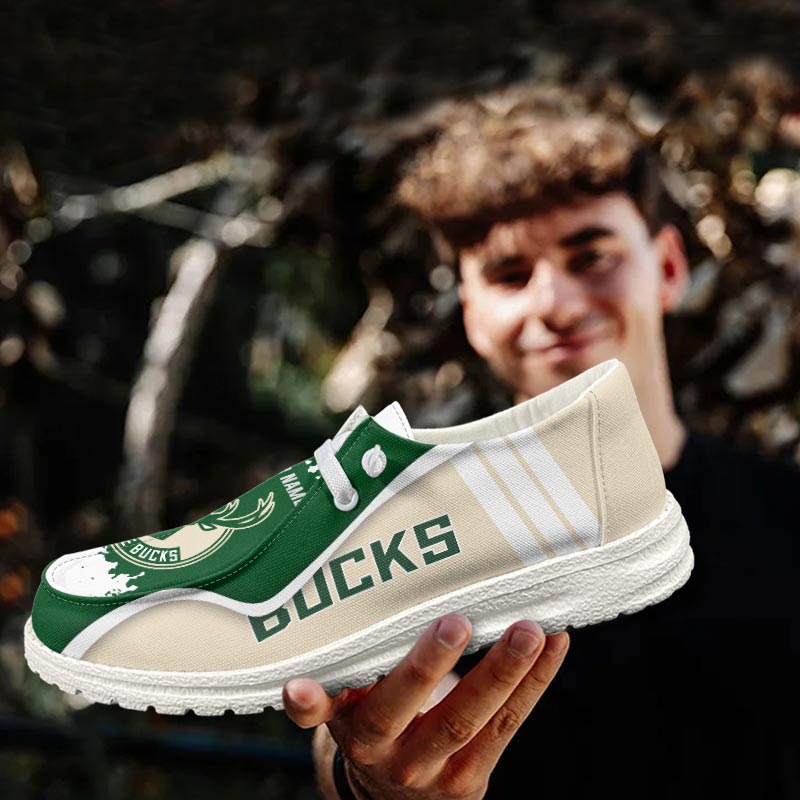 Milwaukee Bucks Lace Up Loafers 2026