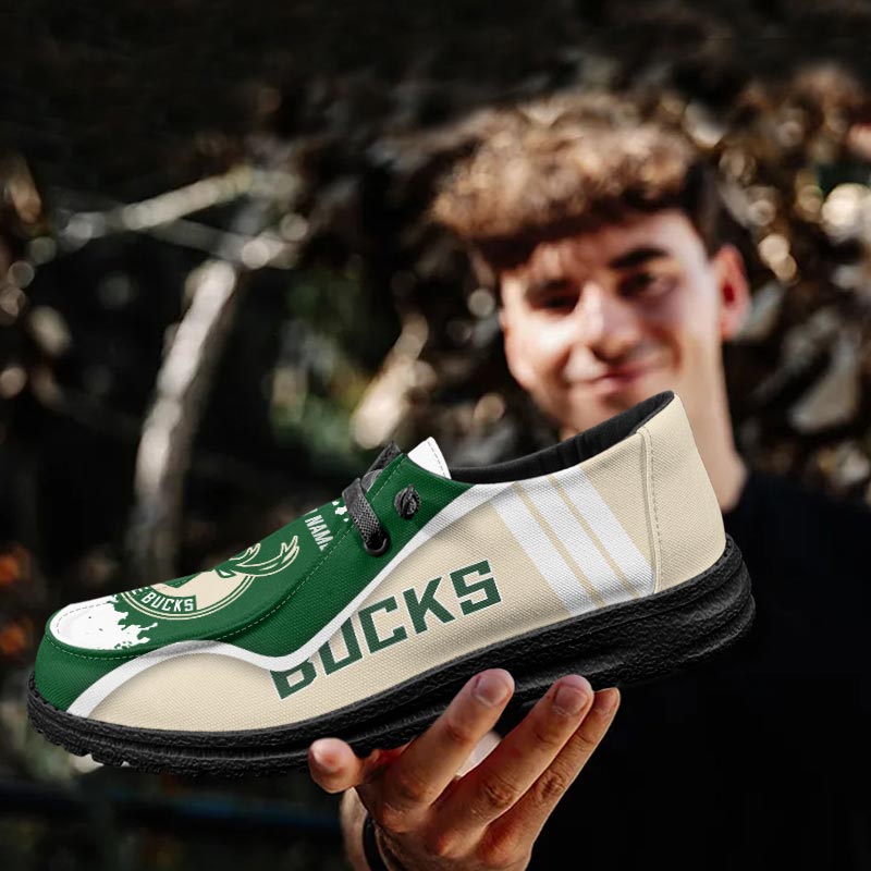 Milwaukee Bucks Lace Up Loafers 2026