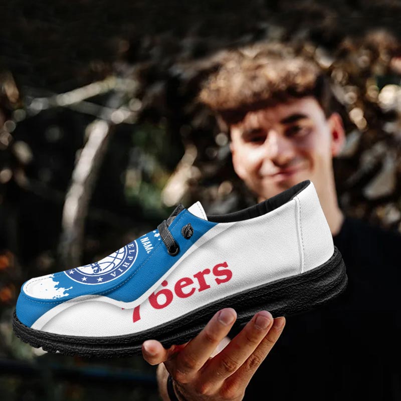 Philadelphia 76ers Lace Up Loafers 2026