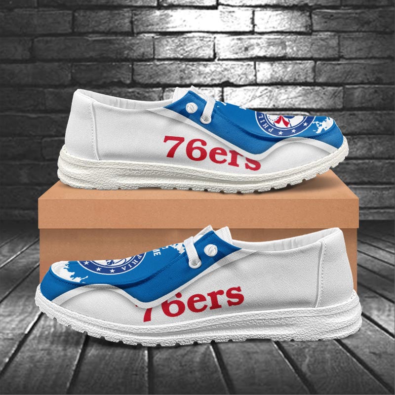 Philadelphia 76ers Lace Up Loafers 2026
