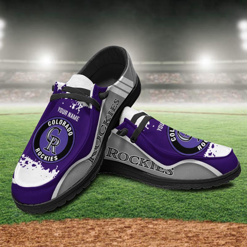 Colorado Rockies Lace Up Loafers 2026