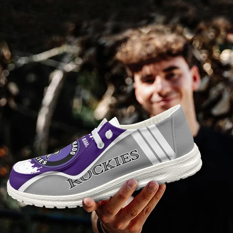 Colorado Rockies Lace Up Loafers 2026