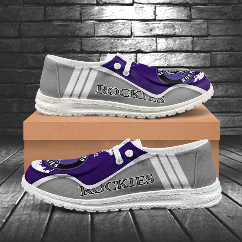 Colorado Rockies Lace Up Loafers 2026