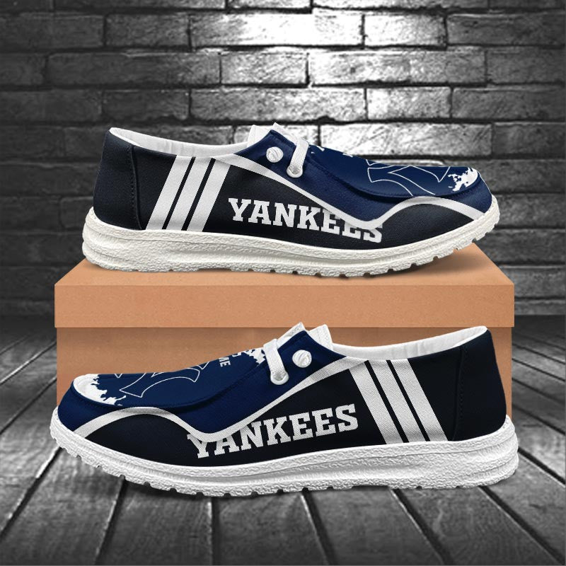 New York Yankees Lace Up Loafers 2026