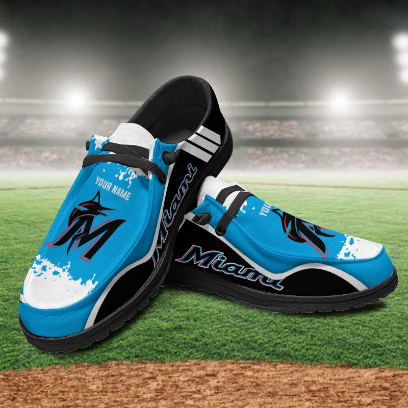 Miami Marlins Lace Up Loafers 2026