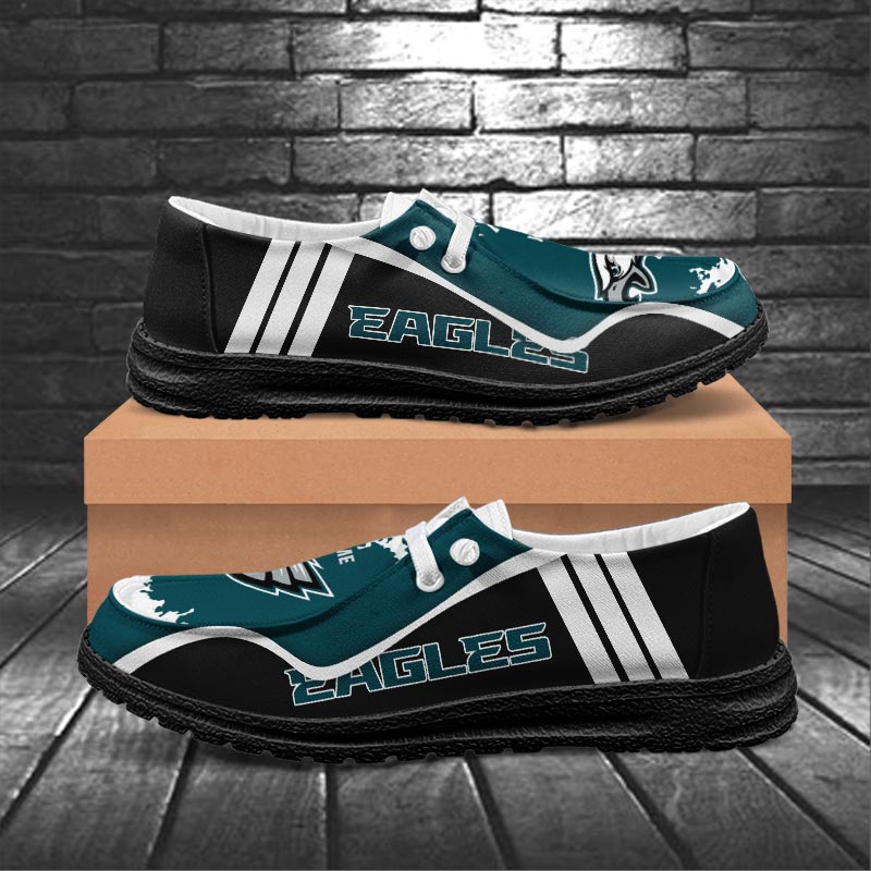 Philadelphia Eagles Lace Up Loafers 2026