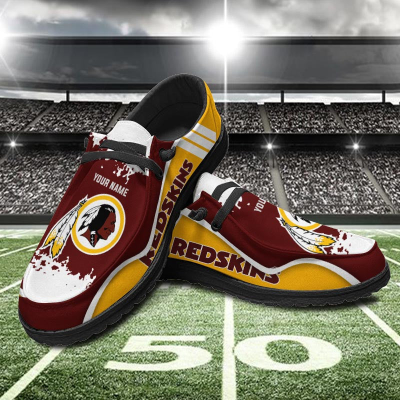 Washington Redskin Lace Up Loafers 2026